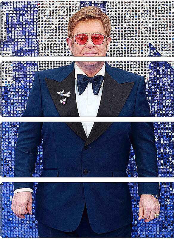 Модульная картина - Элтон Джон. Elton John