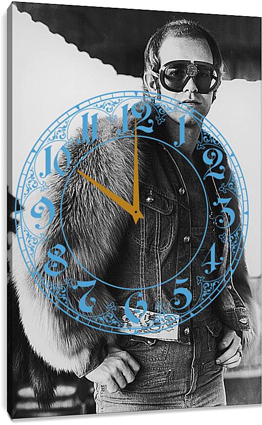 Часы картина - Элтон Джон. Elton John