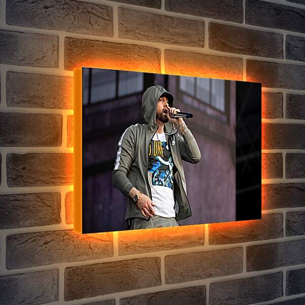 Лайтбокс световая панель - Эминем. Eminem