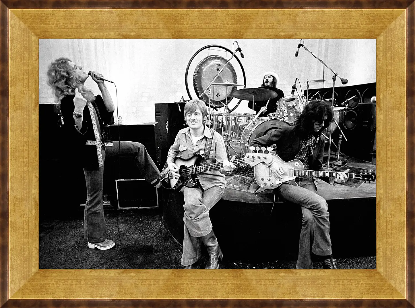 Картина в раме - Лед Зеппелин. Led Zeppelin