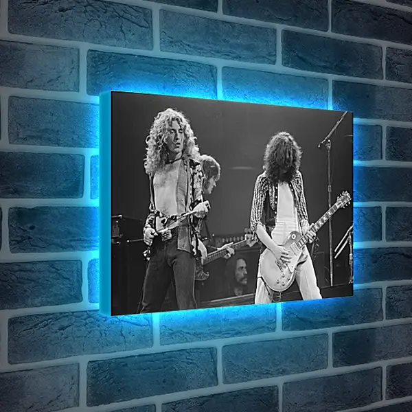 Лайтбокс световая панель - Лед Зеппелин. Led Zeppelin