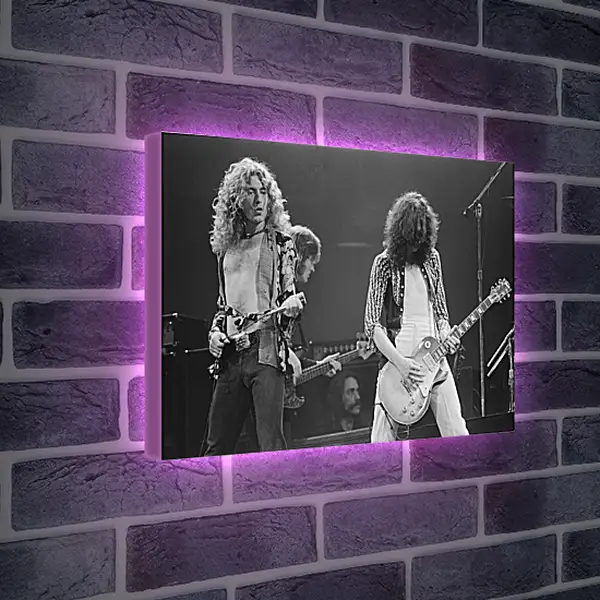 Лайтбокс световая панель - Лед Зеппелин. Led Zeppelin