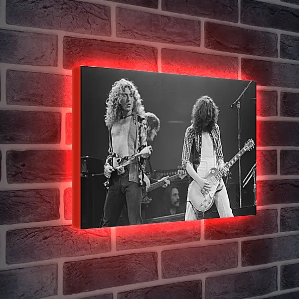 Лайтбокс световая панель - Лед Зеппелин. Led Zeppelin