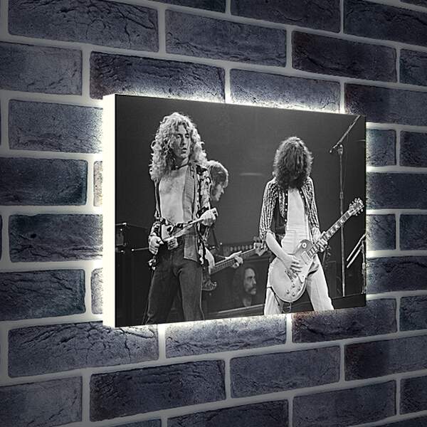 Лайтбокс световая панель - Лед Зеппелин. Led Zeppelin