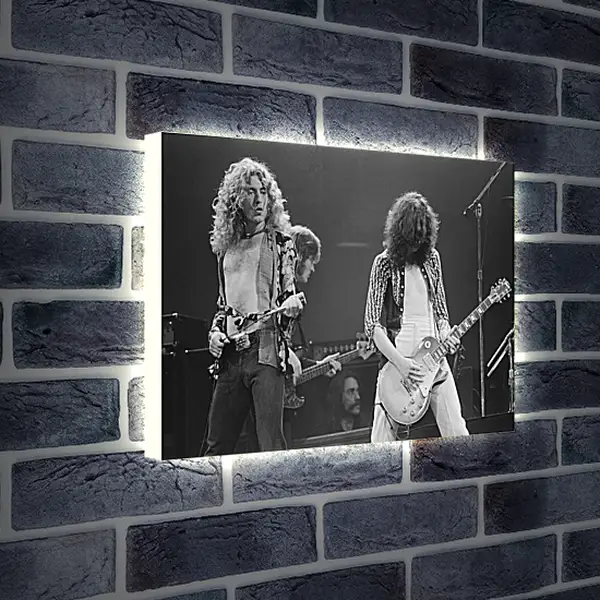 Лайтбокс световая панель - Лед Зеппелин. Led Zeppelin