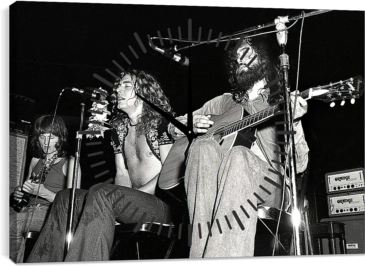 Часы картина - Лед Зеппелин. Led Zeppelin