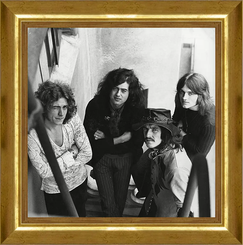 Картина в раме - Лед Зеппелин. Led Zeppelin