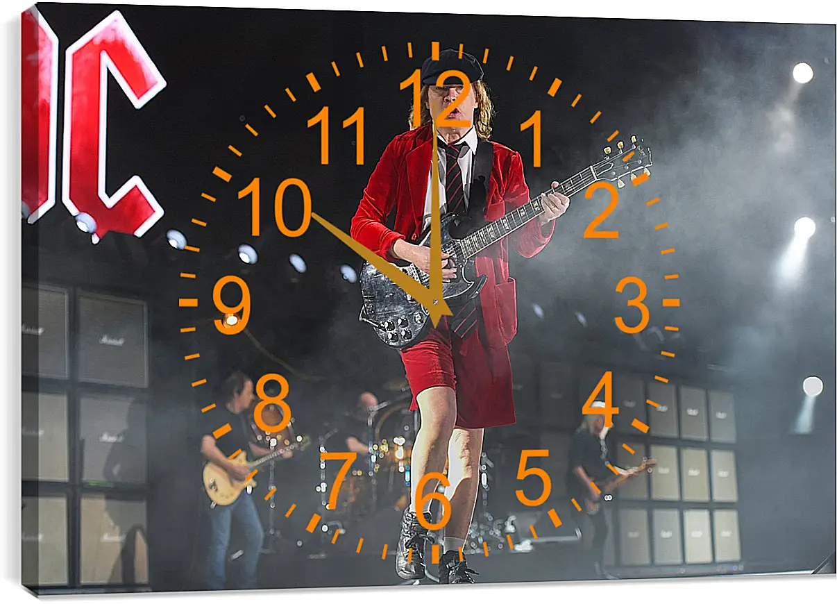 Часы картина - AC/DC