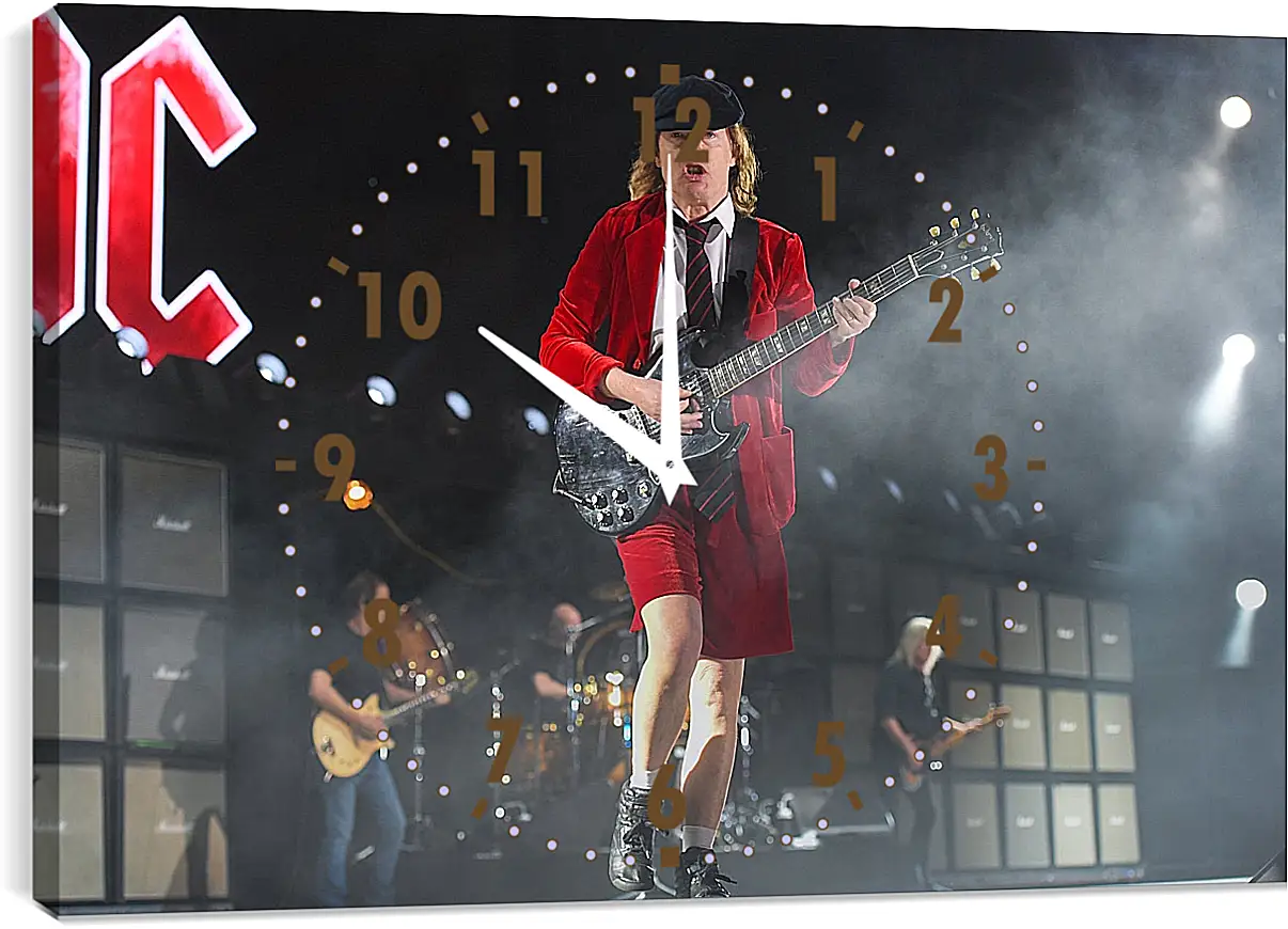Часы картина - AC/DC