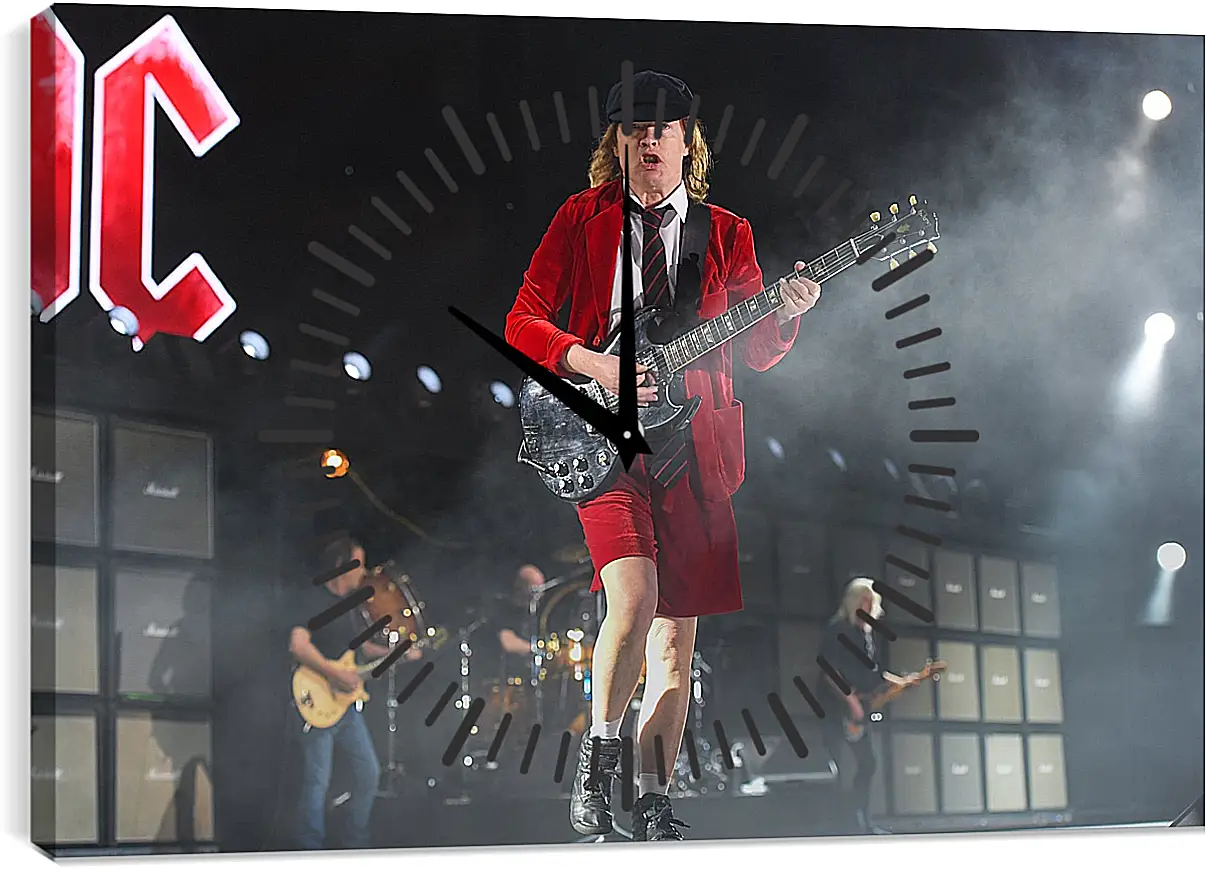 Часы картина - AC/DC