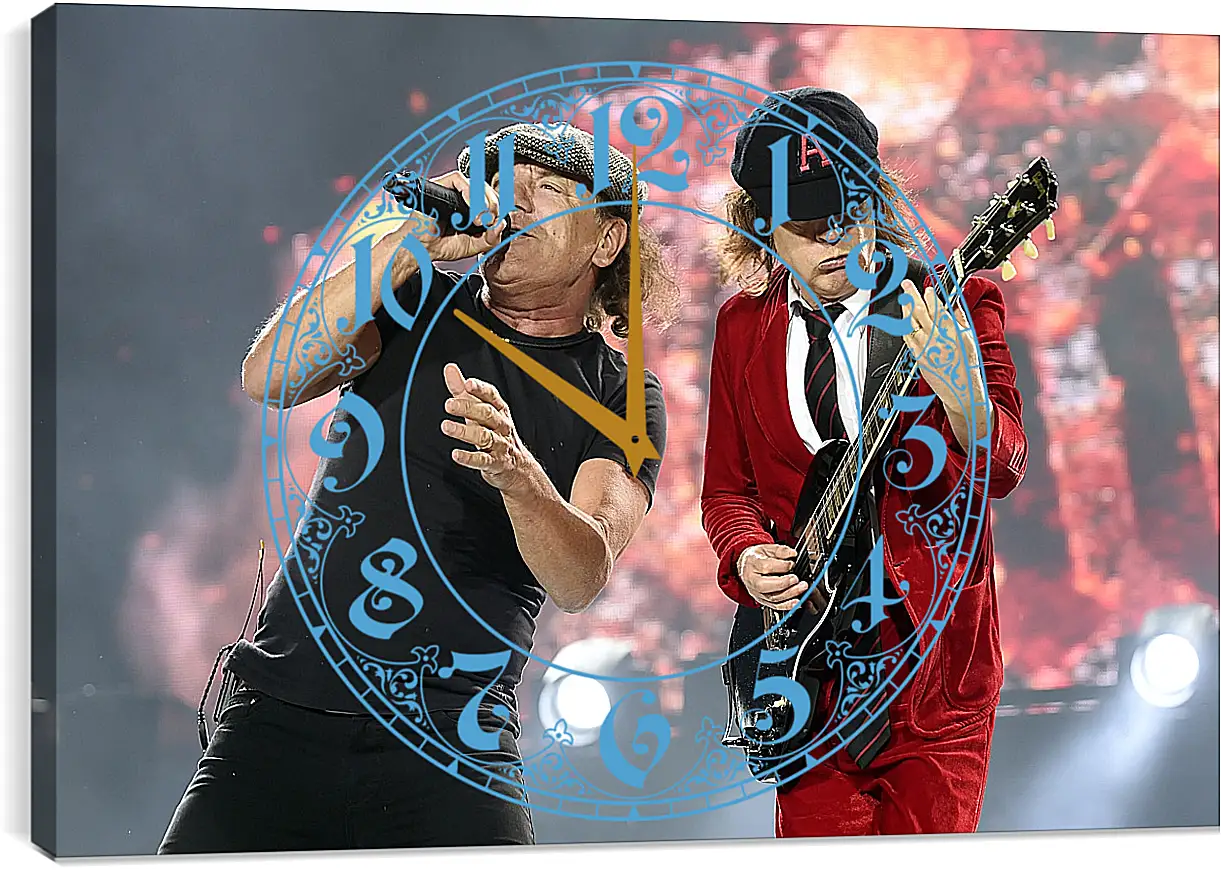 Часы картина - AC/DC