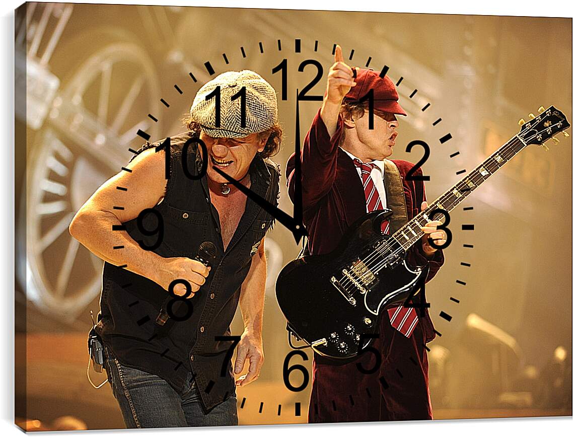 Часы картина - AC/DC