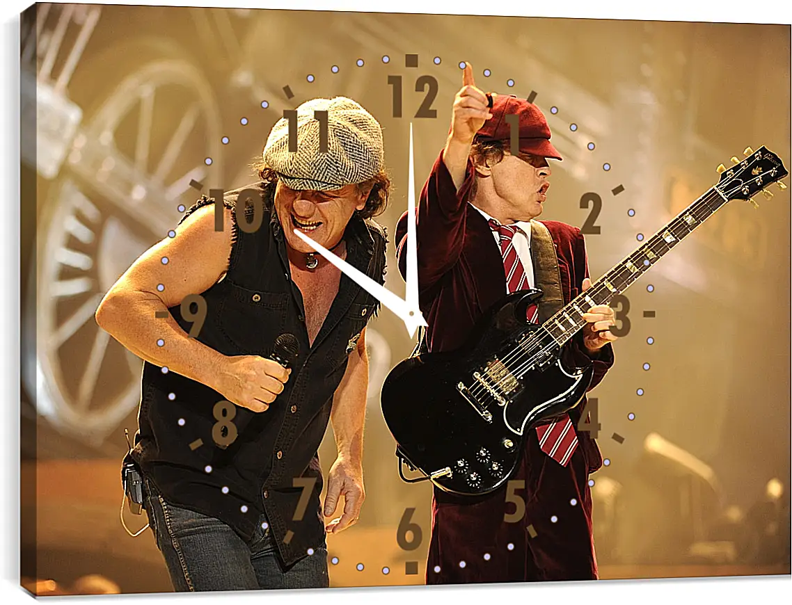 Часы картина - AC/DC