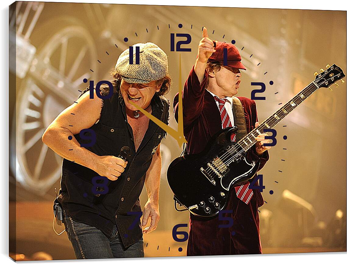Часы картина - AC/DC