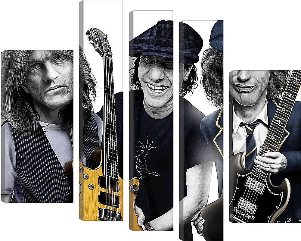 Модульная картина - AC/DC