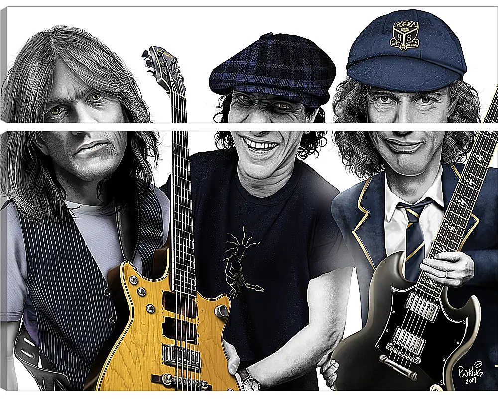 Модульная картина - AC/DC