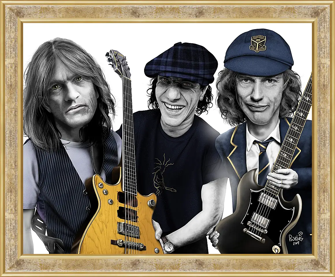 Картина в раме - AC/DC