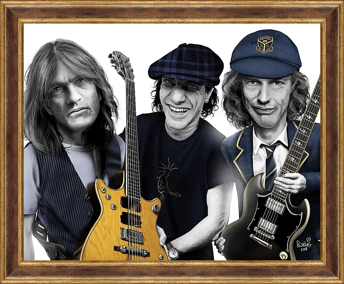 Картина в раме - AC/DC