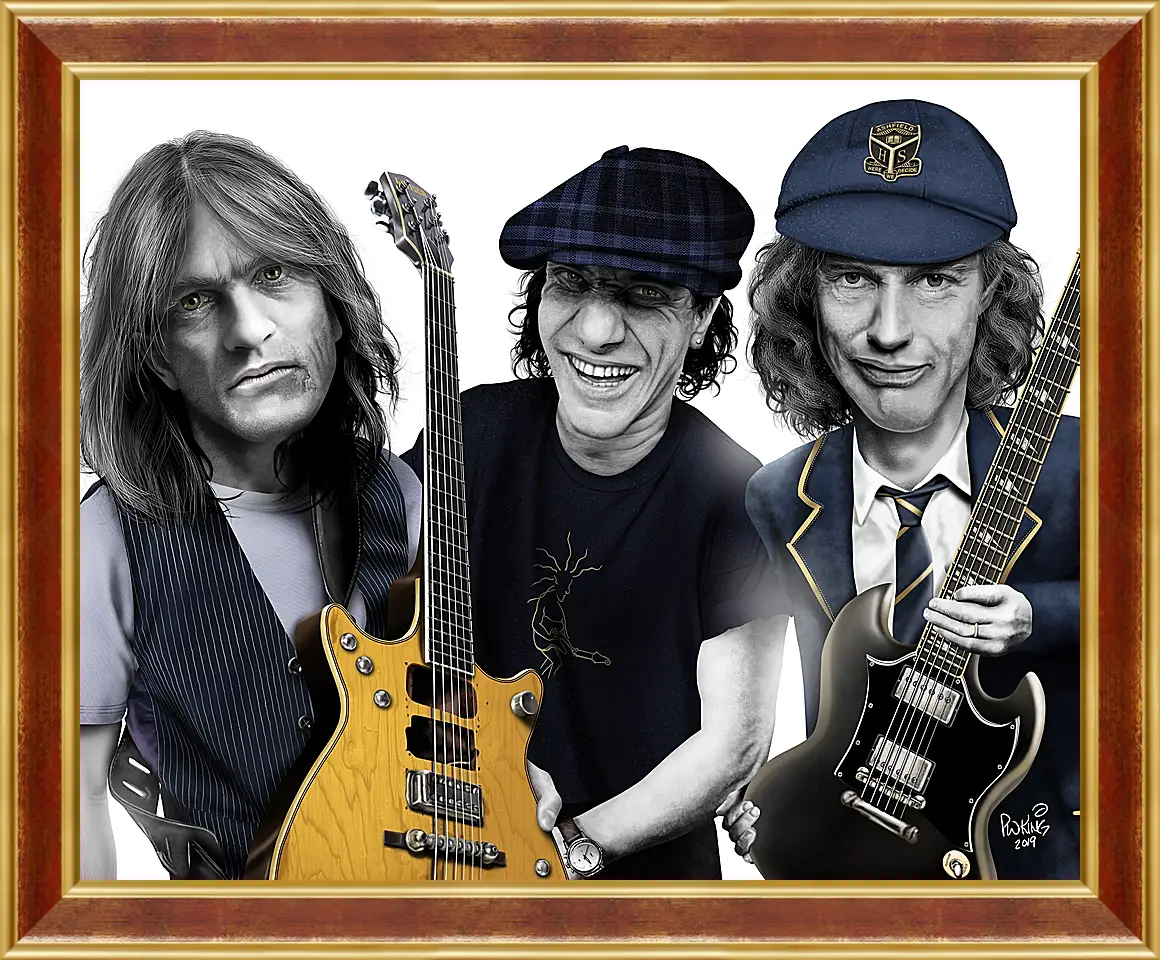 Картина в раме - AC/DC