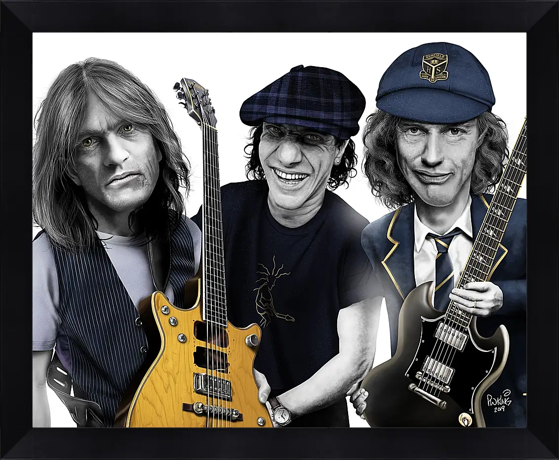 Картина в раме - AC/DC