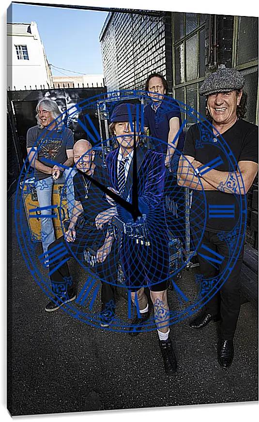 Часы картина - AC/DC