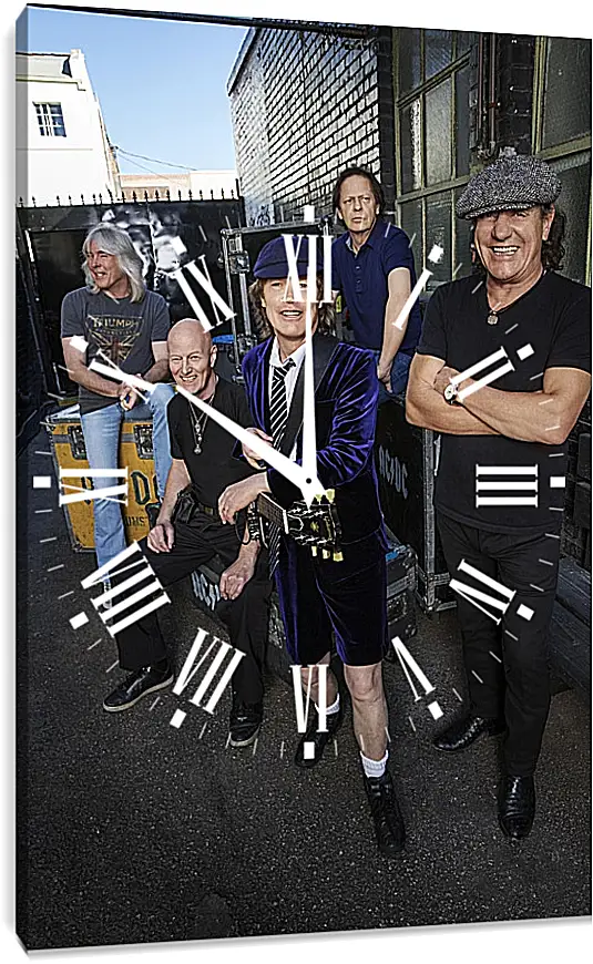 Часы картина - AC/DC