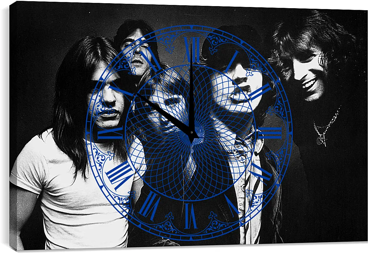 Часы картина - AC/DC