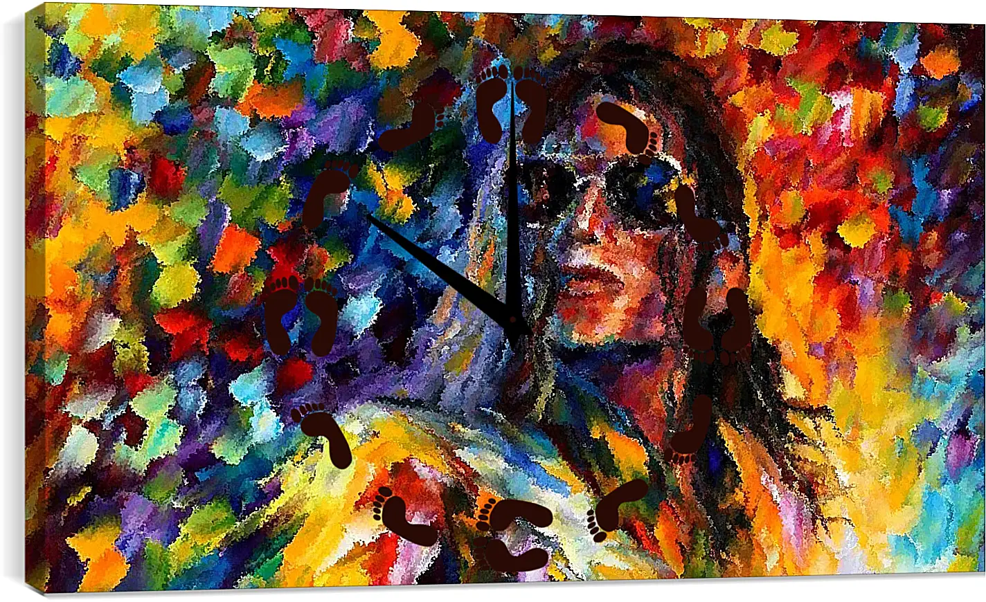 Часы картина - Майкл Джексон. Michael Jackson