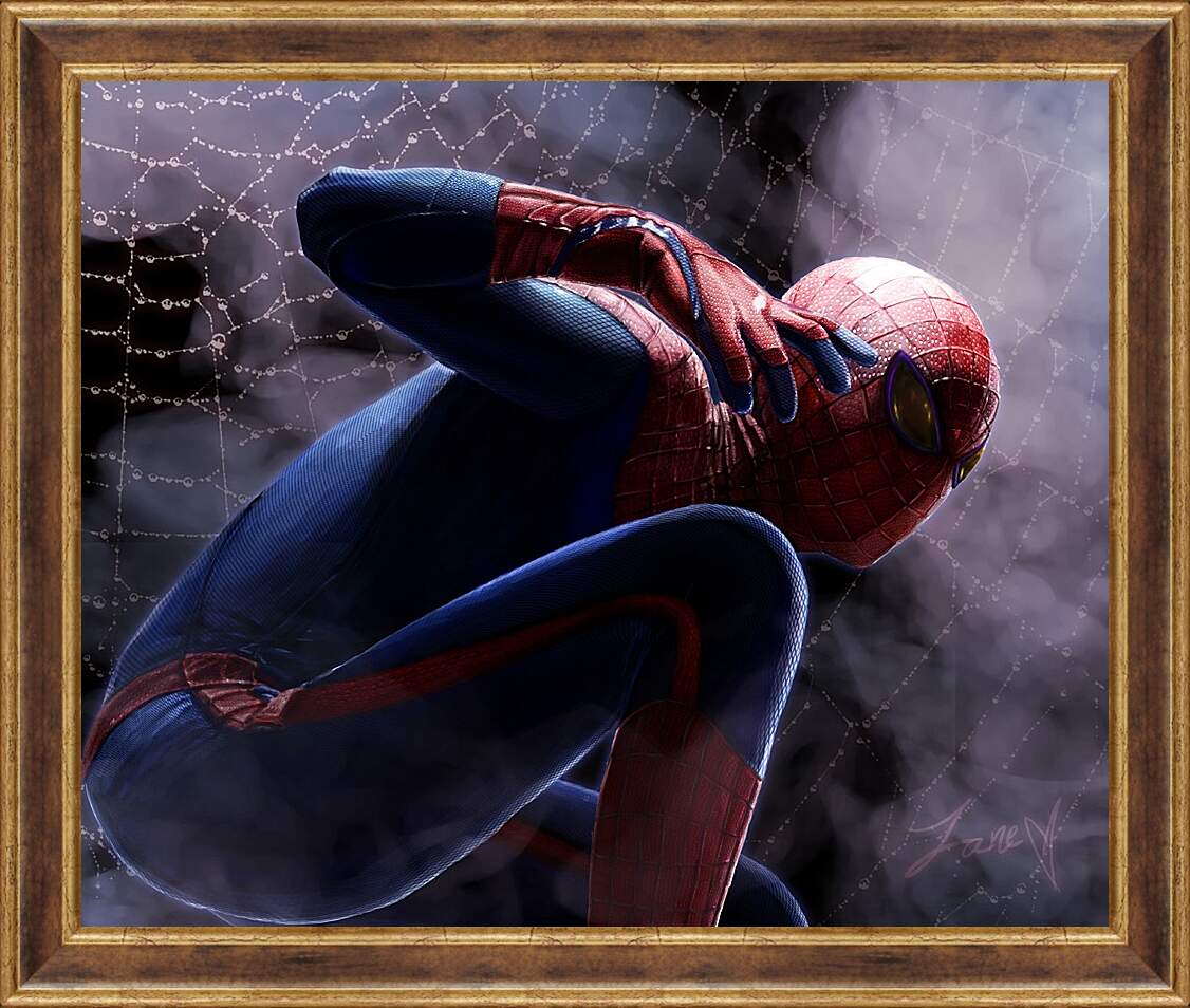 Картина в раме - Человек паук. Нет пути домой.