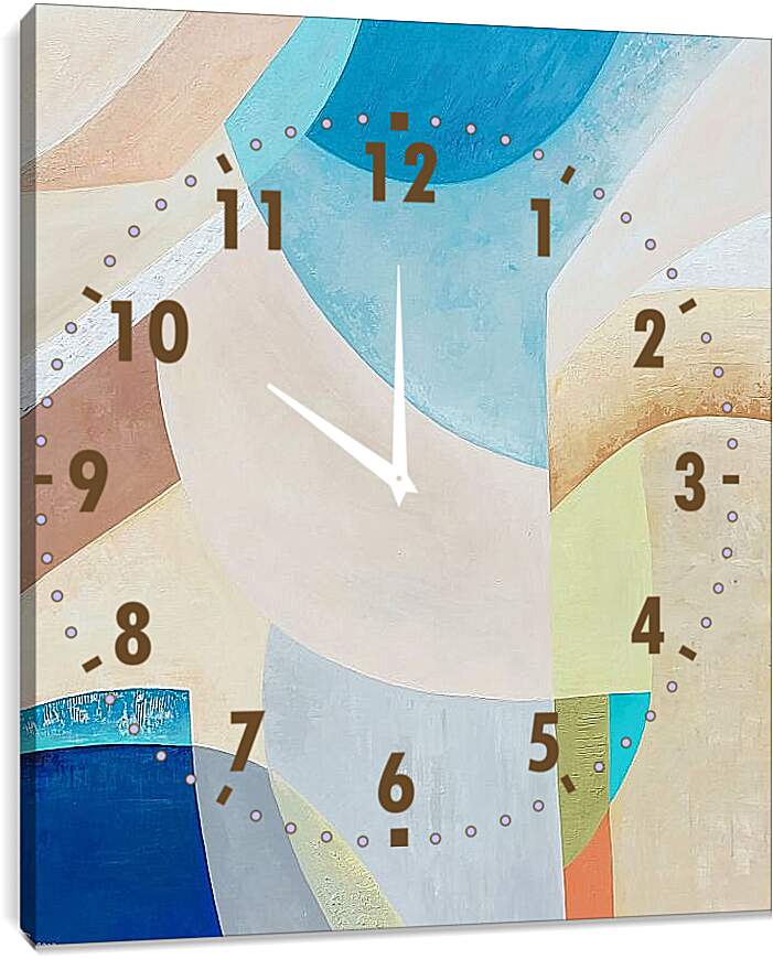 Часы картина - Абстракция 10