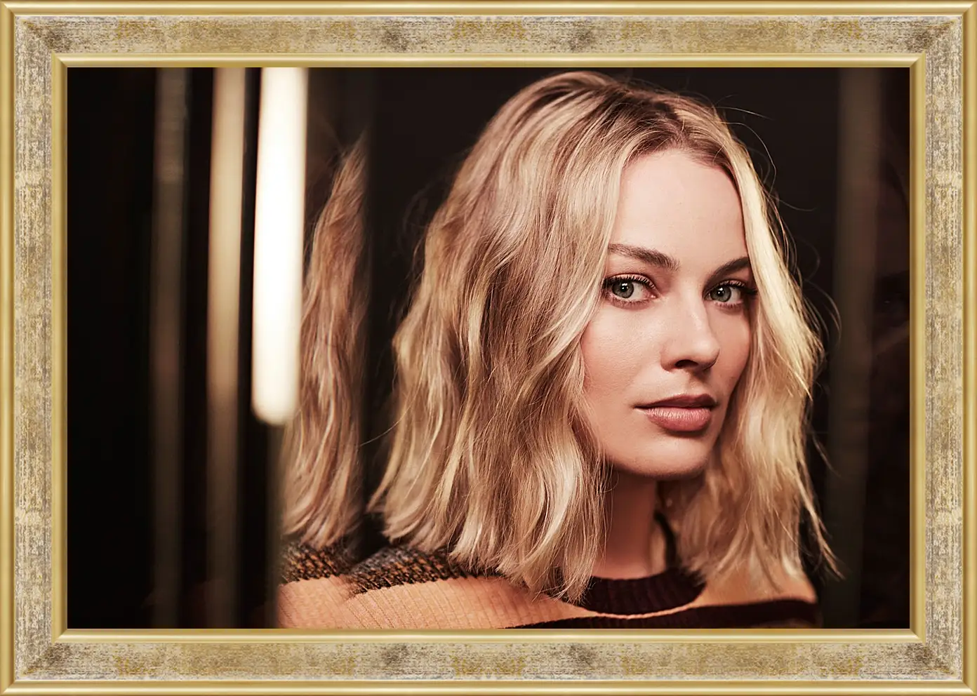 Картина в раме - Марго Робби. Margot Robbie