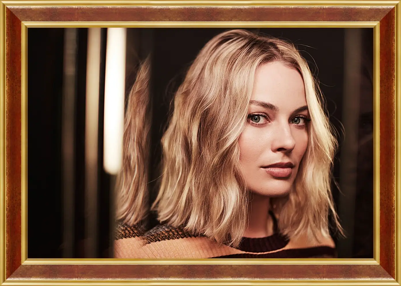 Картина в раме - Марго Робби. Margot Robbie