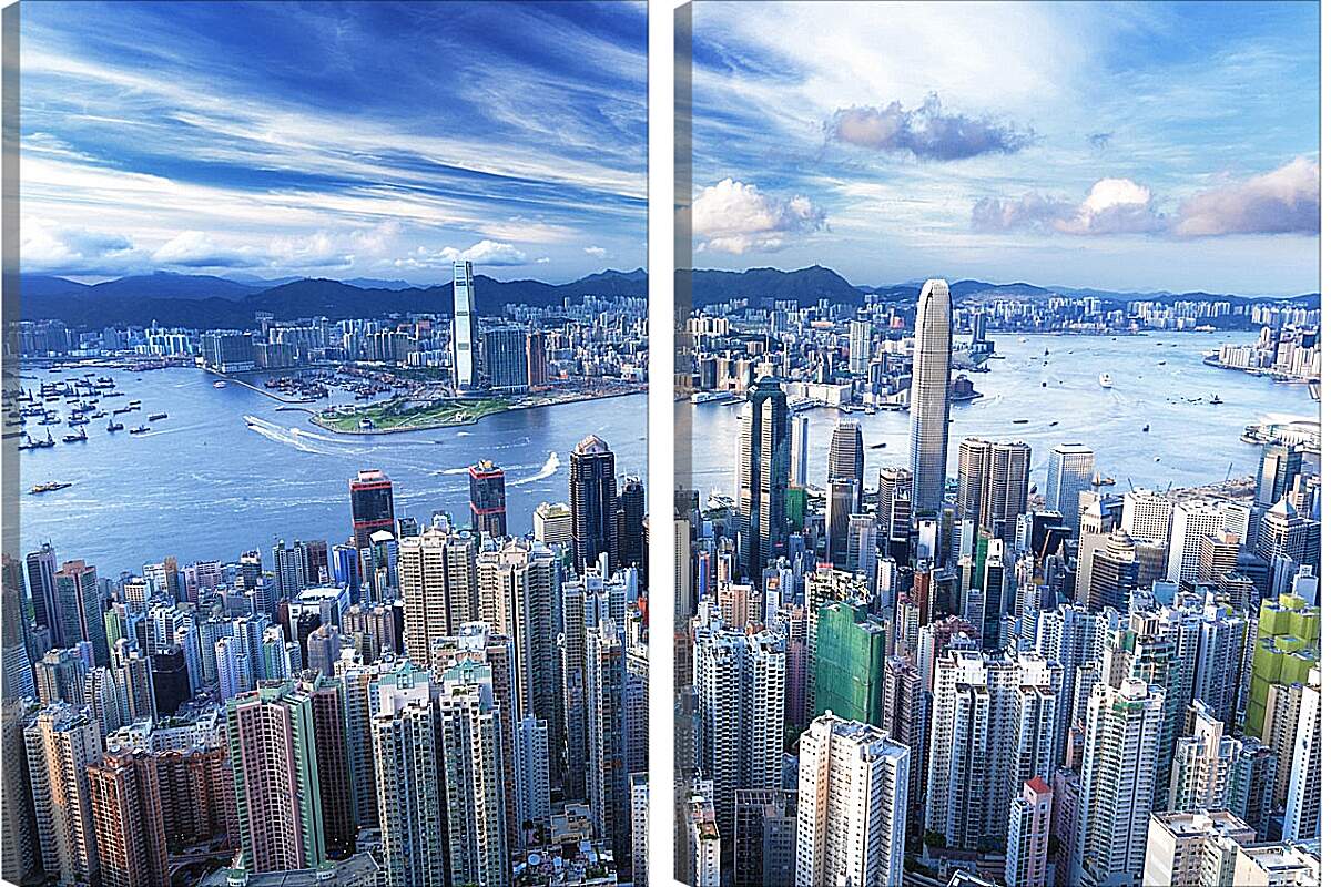 Модульная картина - Гонконг