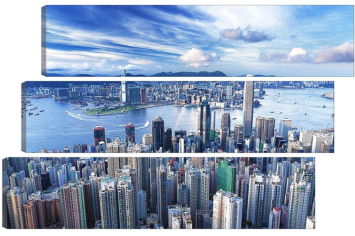 Модульная картина - Гонконг