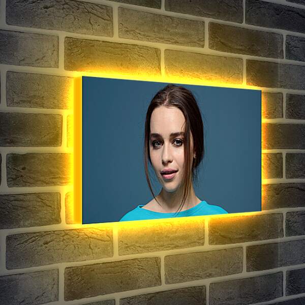 Лайтбокс световая панель - Эмилия Кларк. Emilia Clarke