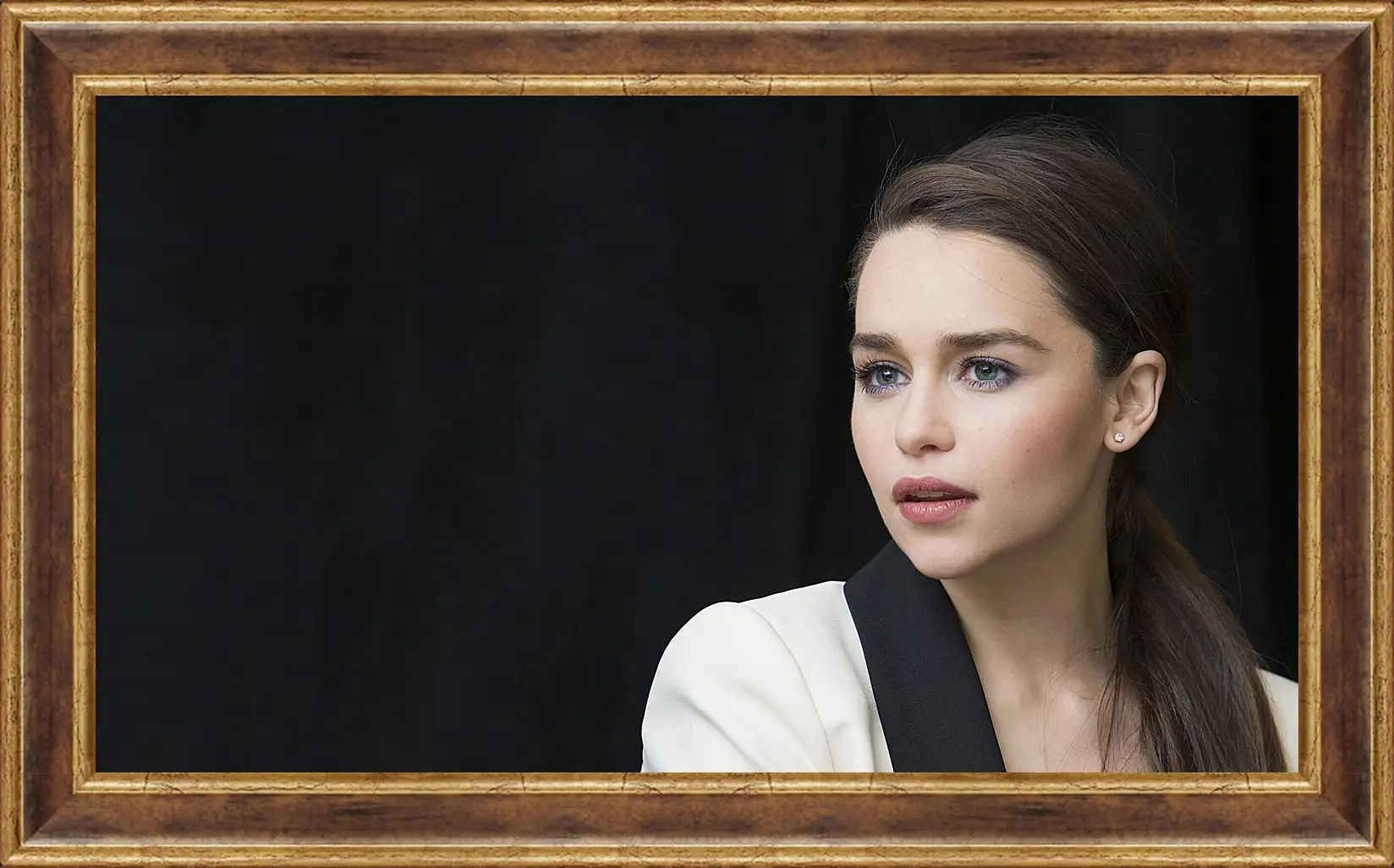 Картина в раме - Эмилия Кларк. Emilia Clarke