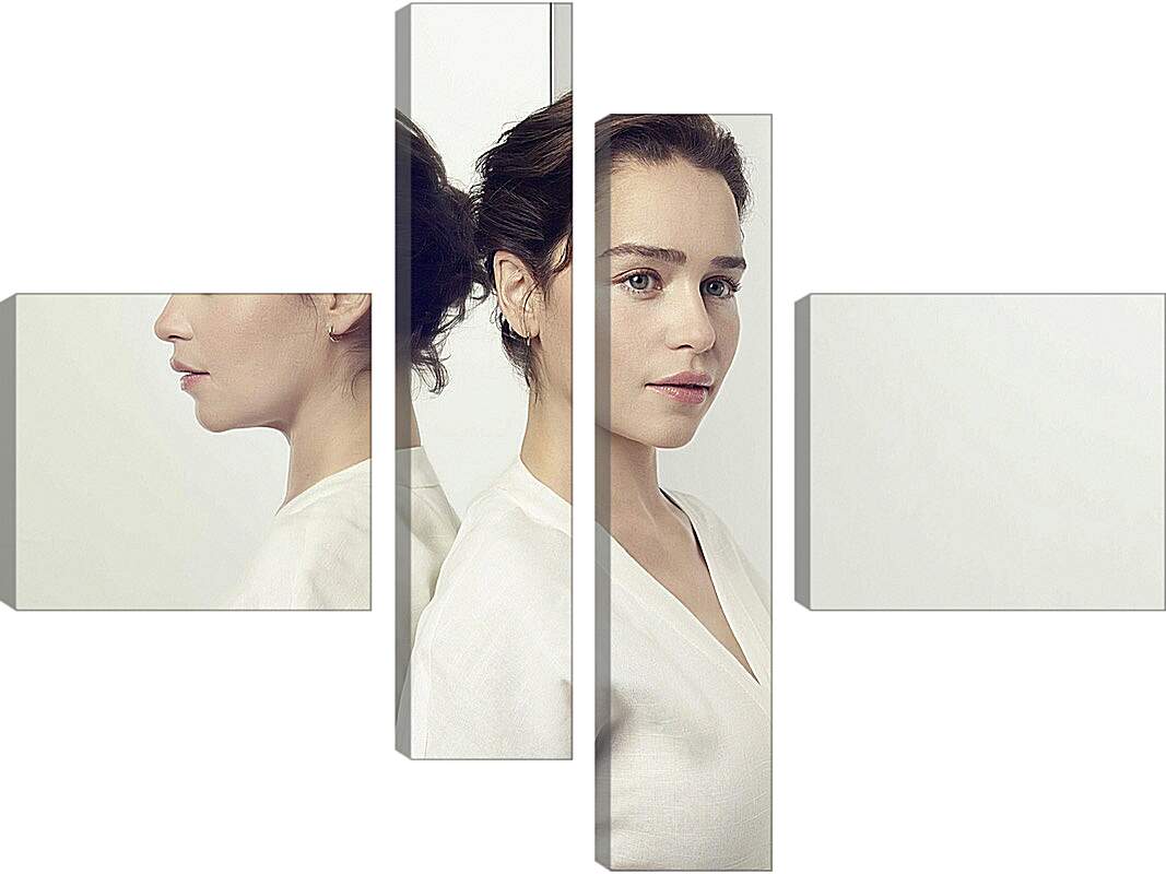 Модульная картина - Эмилия Кларк. Emilia Clarke
