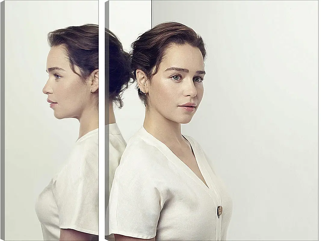 Модульная картина - Эмилия Кларк. Emilia Clarke