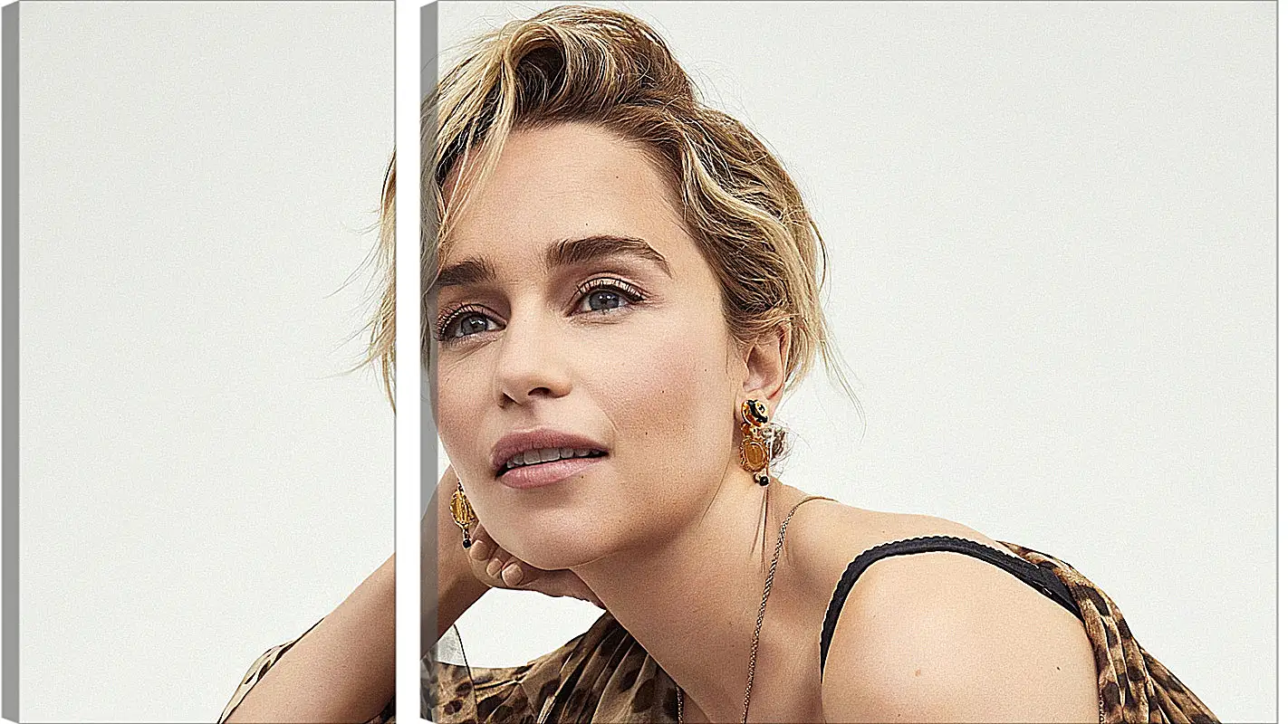 Модульная картина - Эмилия Кларк. Emilia Clarke