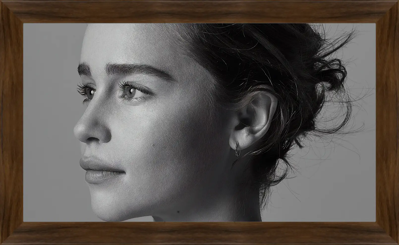 Картина в раме - Эмилия Кларк. Emilia Clarke