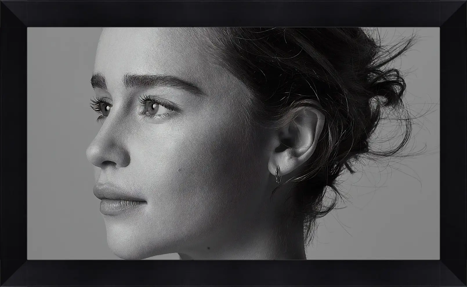 Картина в раме - Эмилия Кларк. Emilia Clarke