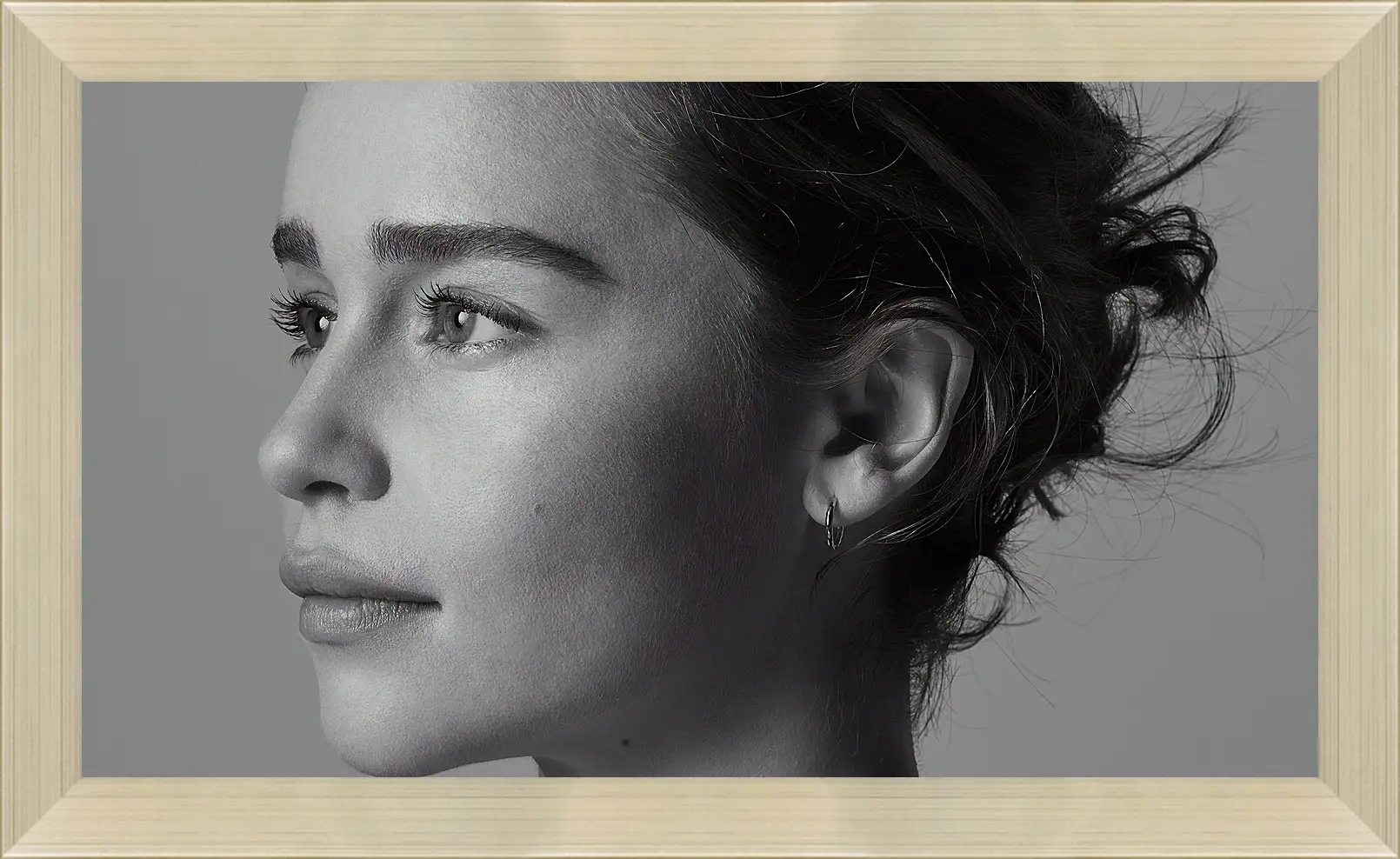 Картина в раме - Эмилия Кларк. Emilia Clarke