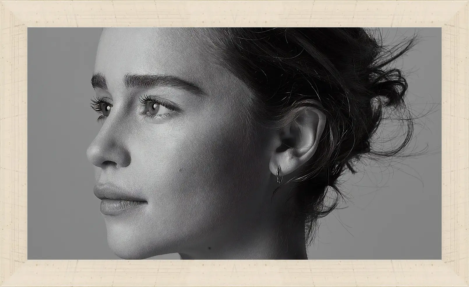 Картина в раме - Эмилия Кларк. Emilia Clarke