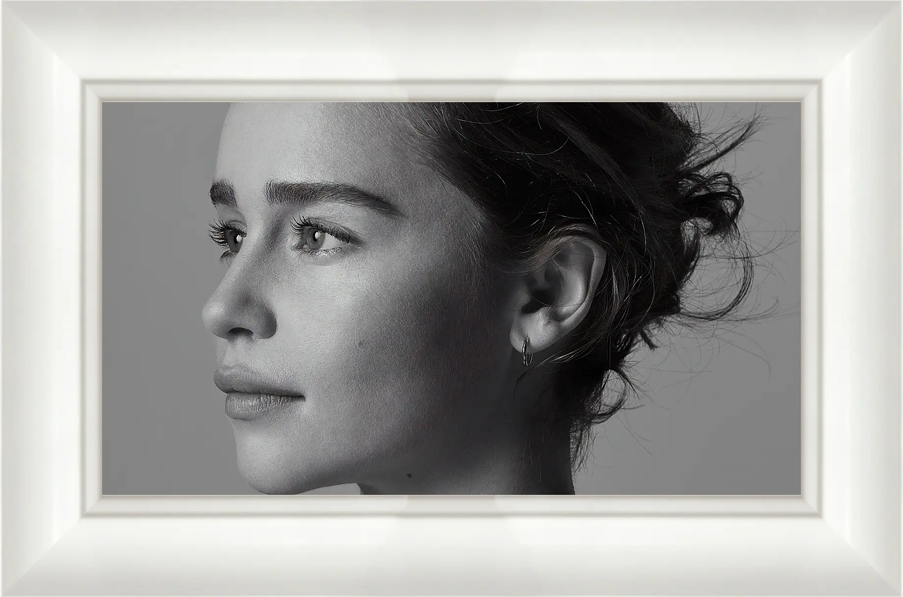 Картина в раме - Эмилия Кларк. Emilia Clarke