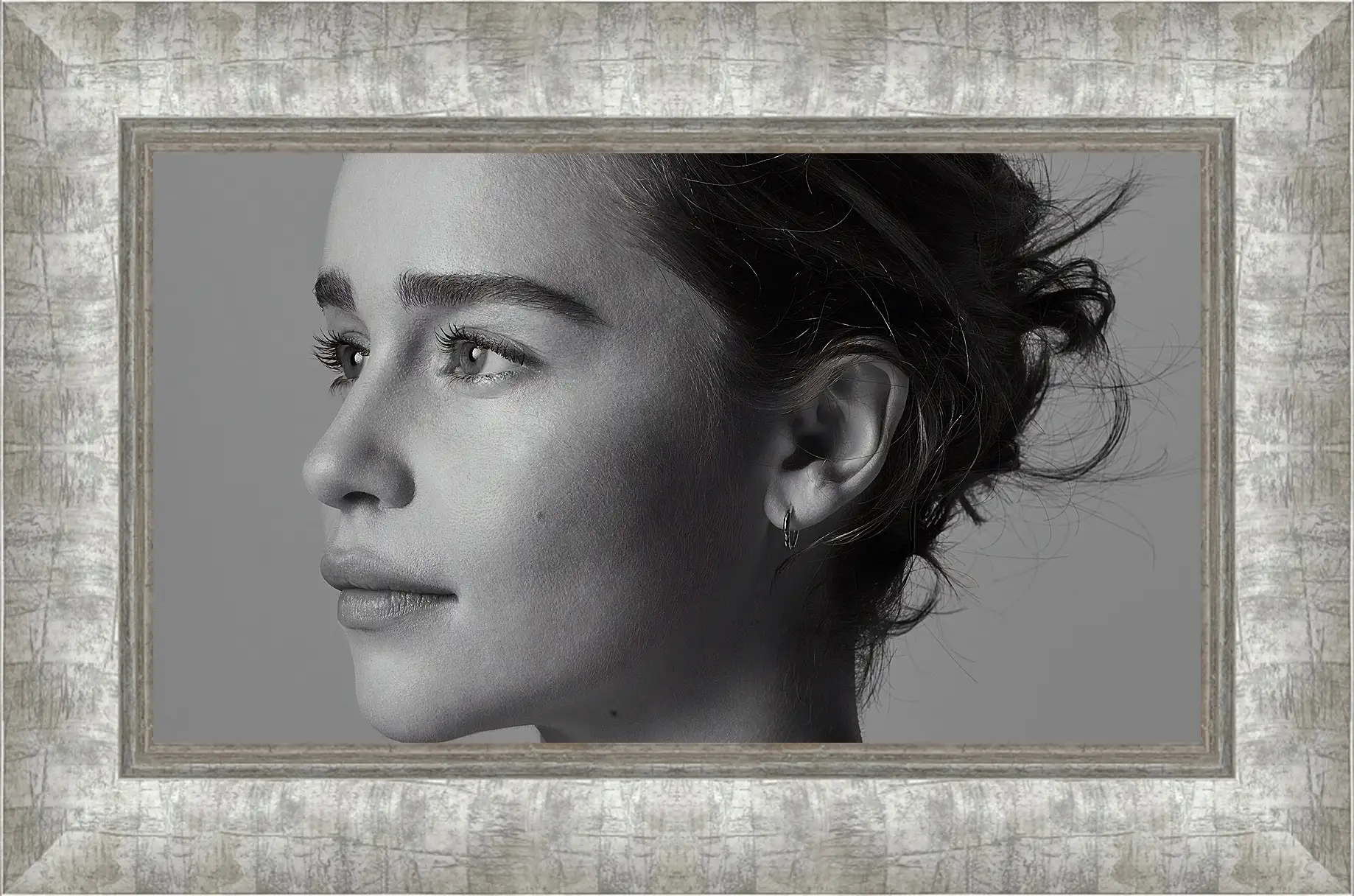 Картина в раме - Эмилия Кларк. Emilia Clarke