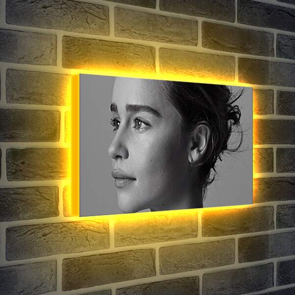 Лайтбокс световая панель - Эмилия Кларк. Emilia Clarke