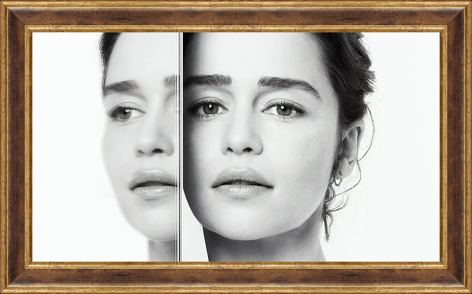 Картина в раме - Эмилия Кларк. Emilia Clarke