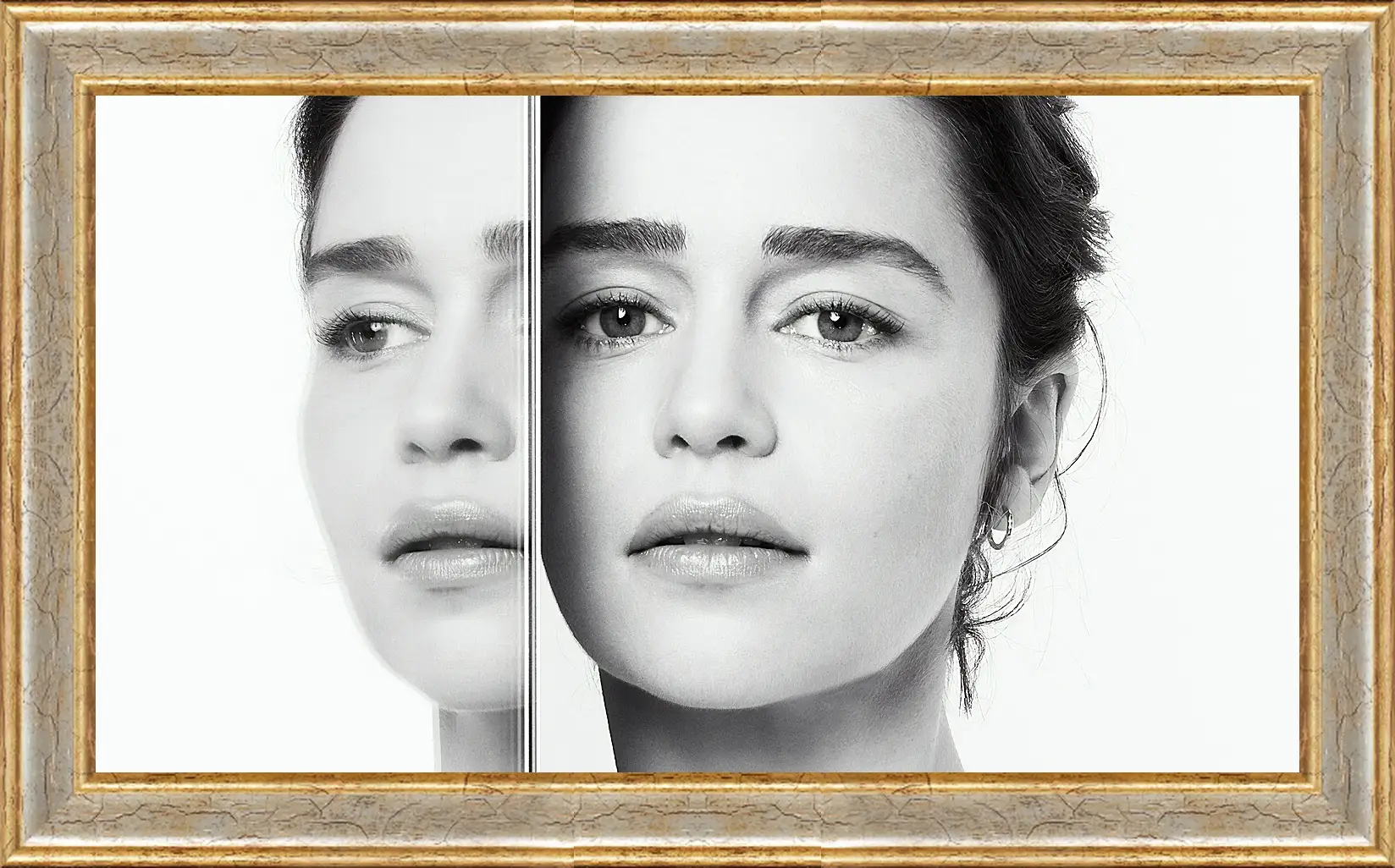 Картина в раме - Эмилия Кларк. Emilia Clarke