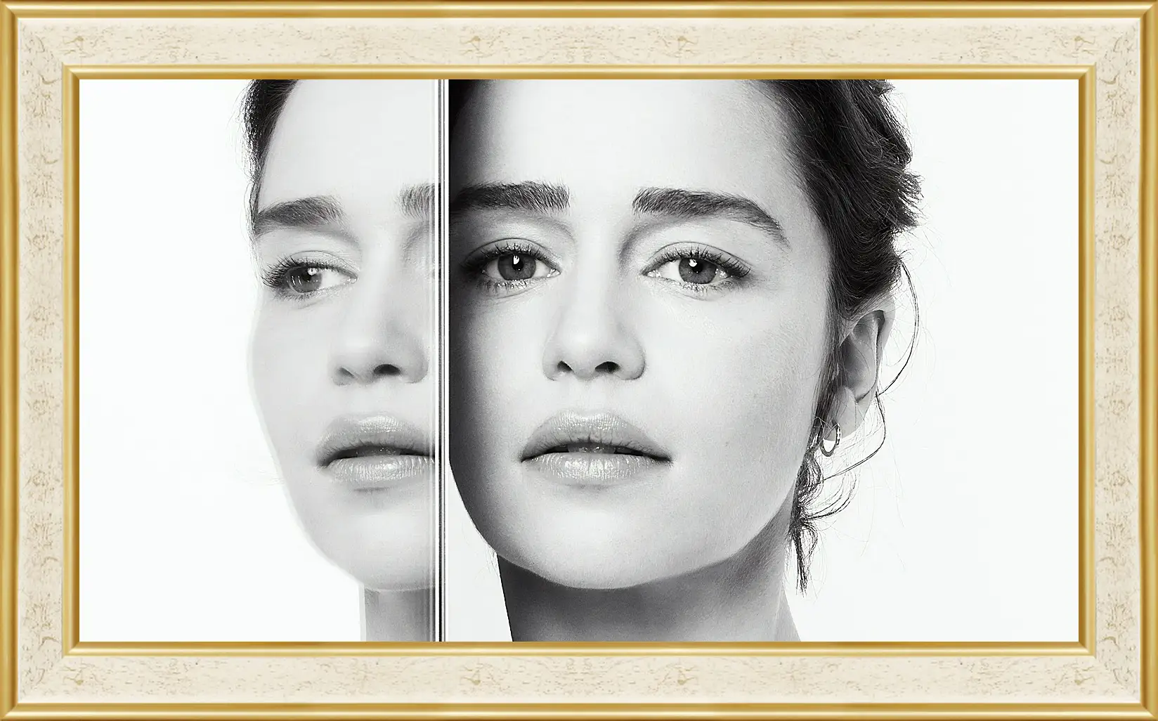 Картина в раме - Эмилия Кларк. Emilia Clarke