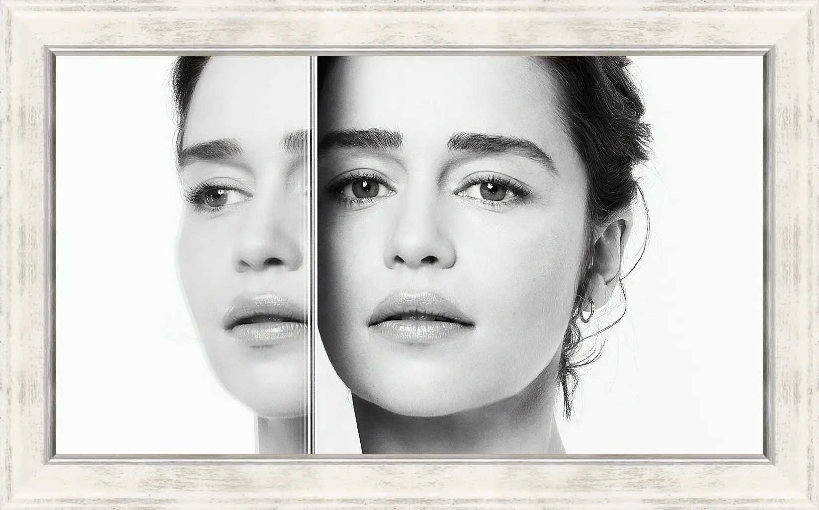 Картина в раме - Эмилия Кларк. Emilia Clarke